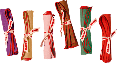 MADRE Linen Napkins | Tablecloths | Ribbons