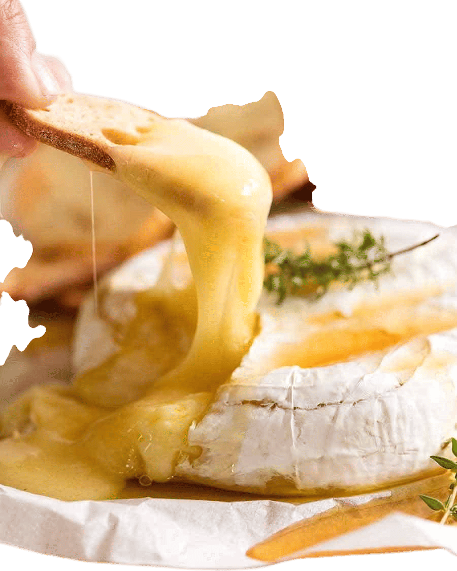 Baked Brie & Crackers