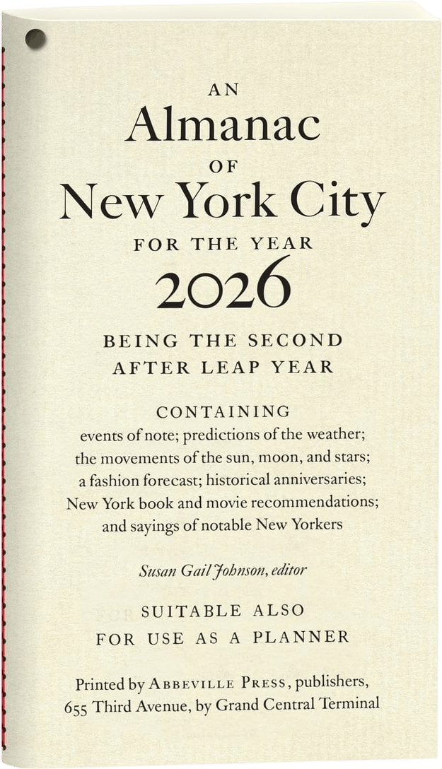 An Almanac of New York City for the Year 2026