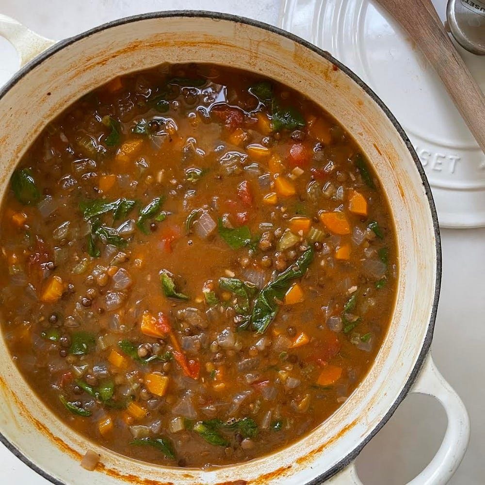 Simple Lentil Soup Recipe