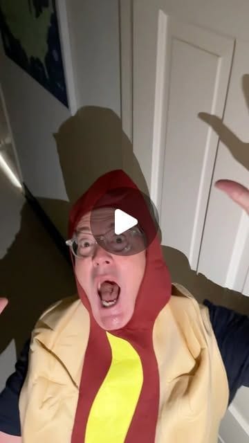 Kyle MacLachlan Lip Synching Good Luck, Babe! in a Hot Dog Costume