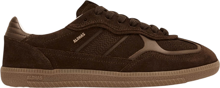 Alohas chocolate brown sneakers for fall