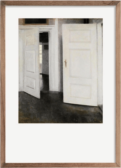 Moody Interior Painting Print