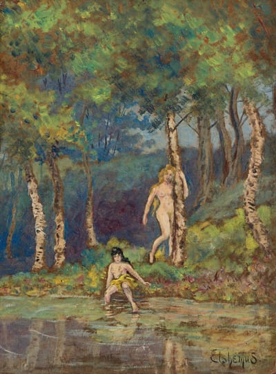 Two Nudes in a Glade