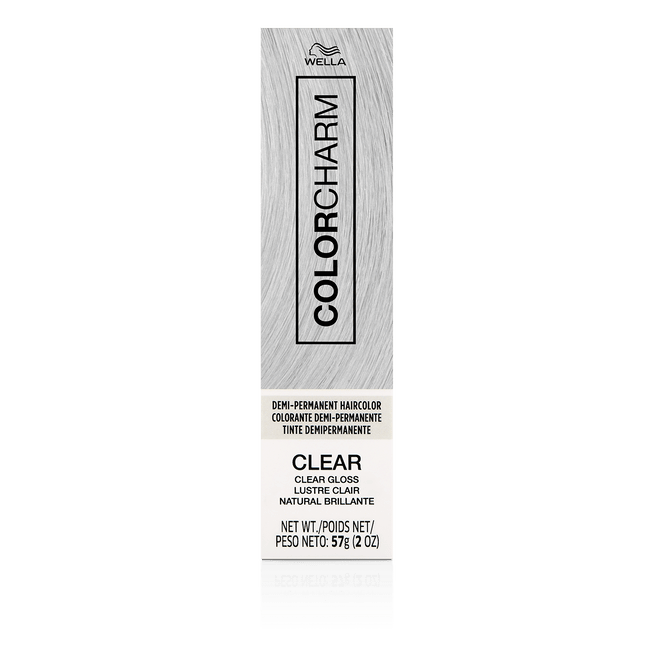 semi-permanent hair gloss after any vivid color application