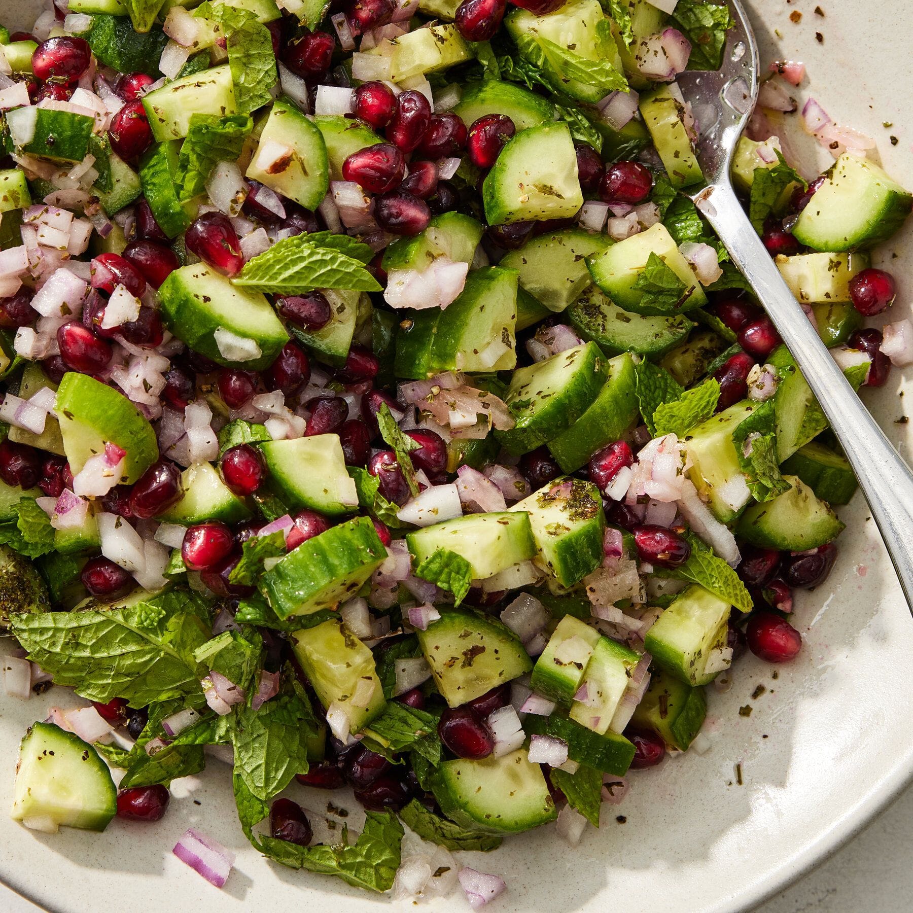 Cucumber Pomegranate Salad Recipe