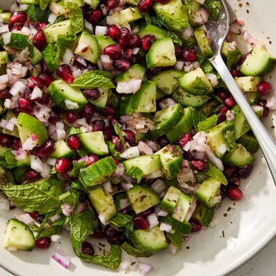 Cucumber Pomegranate Salad Recipe