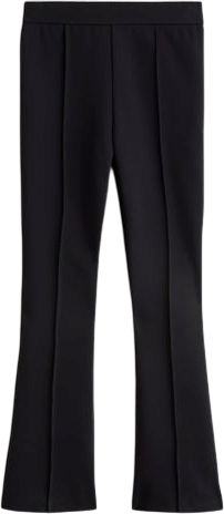 Ponte Cropped Pull-On Pant