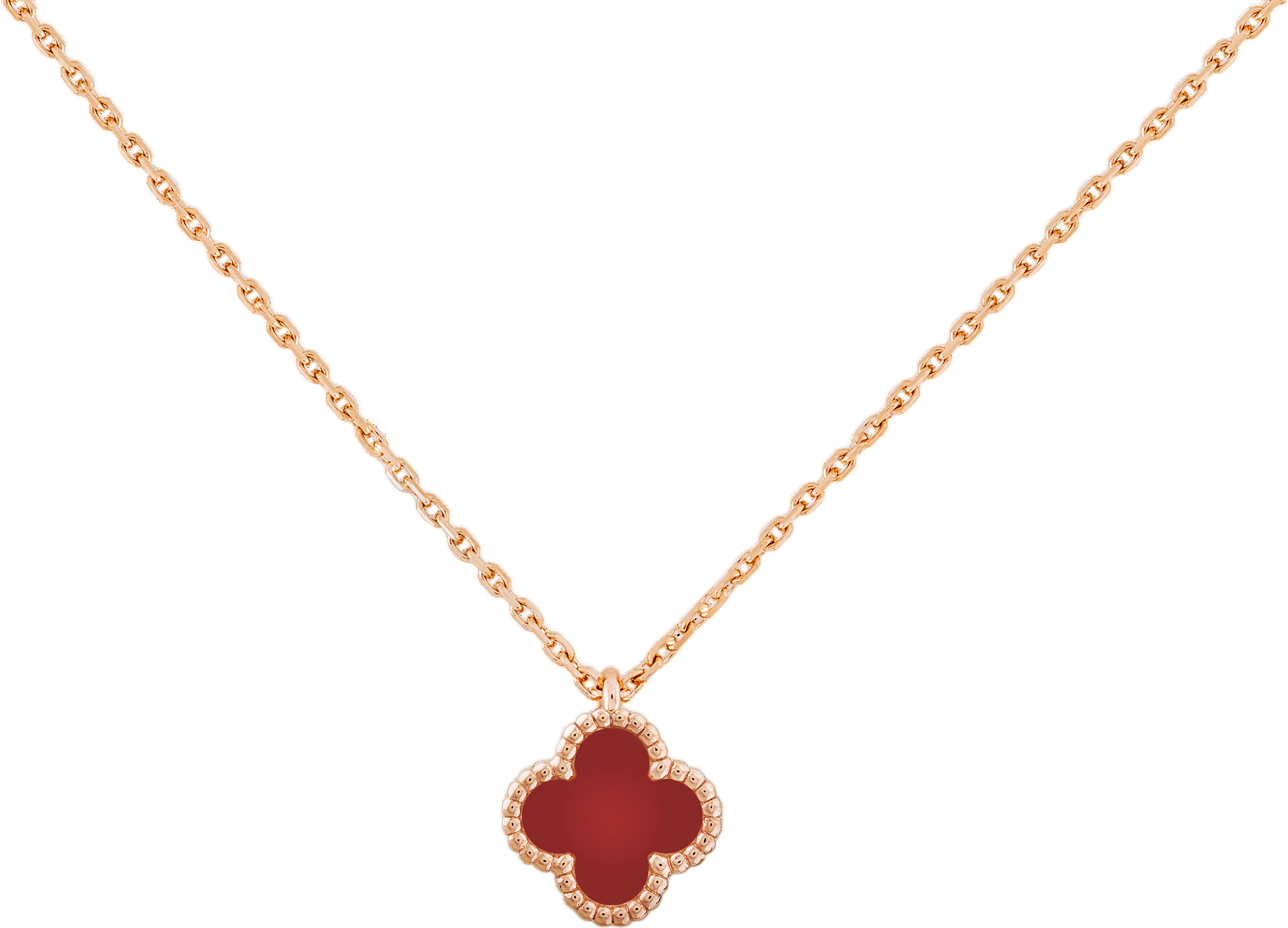 van cleef & arpel sweet alhambra pendant