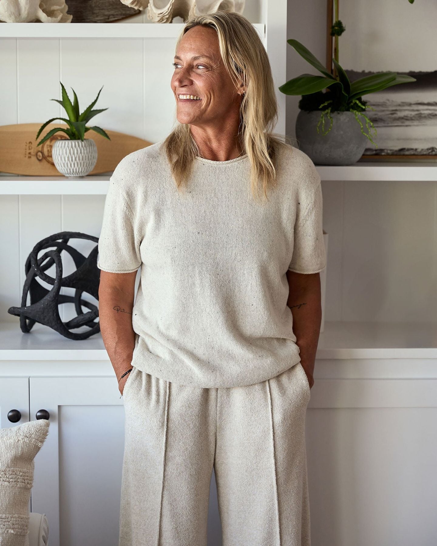 Crescent Knit Top