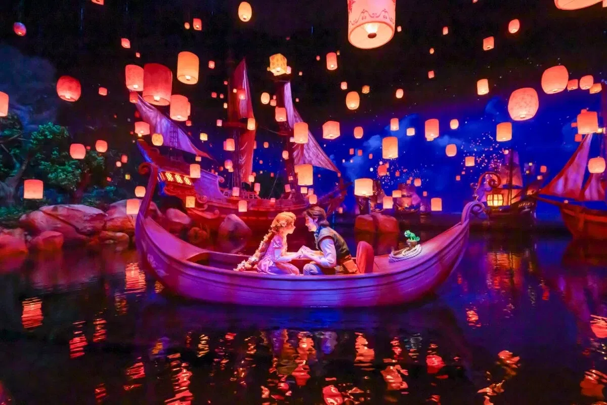Tokyo Disney Sea: Floating Among the Lanterns