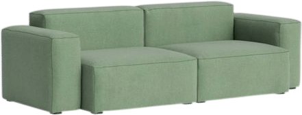 Hay Mags Soft Low Sofa (in Jade Velvet)