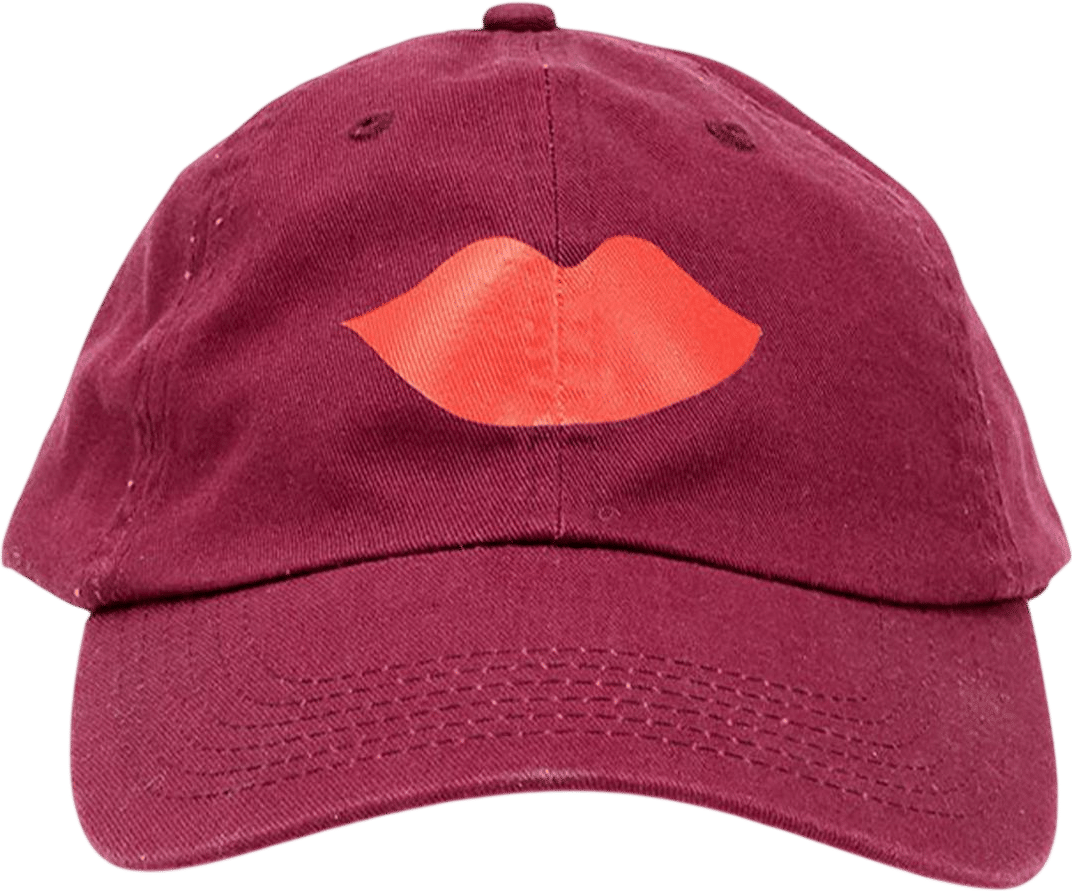 Clare V. Lips Graphic Baseball Cap