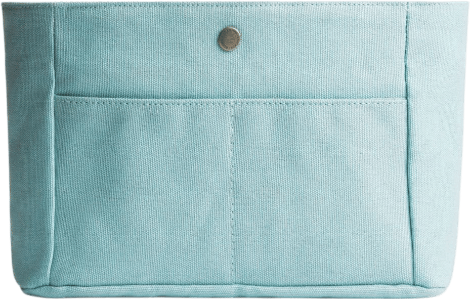 Use a canvas purse organizer in your center console