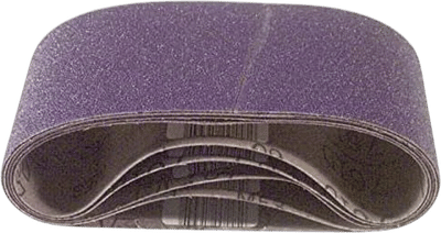 Purple Regalite Resin Bond 100 Grit Cloth Sanding Belt (4-in x 24-in)