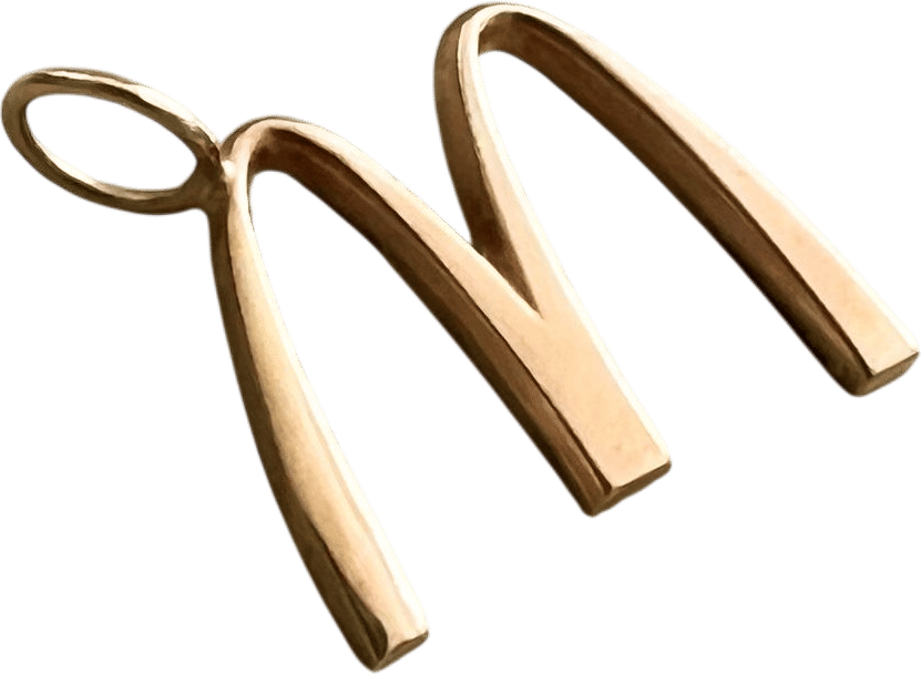 McDonald Golden Arches 10k Gold Pendant