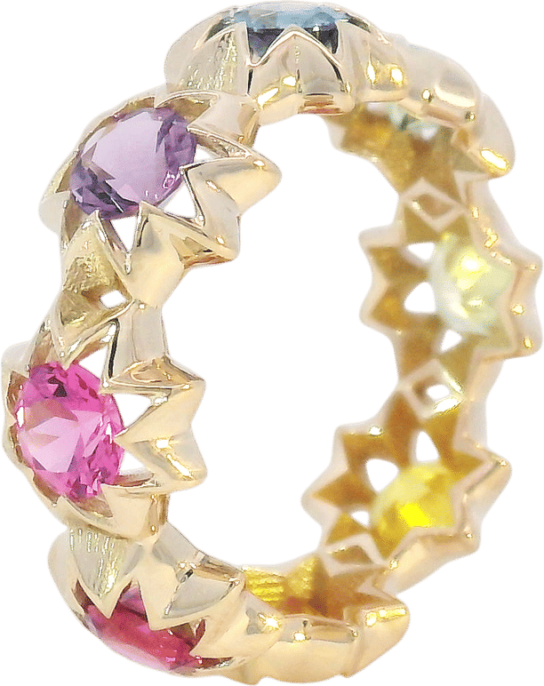 Rainbow Starburst Band