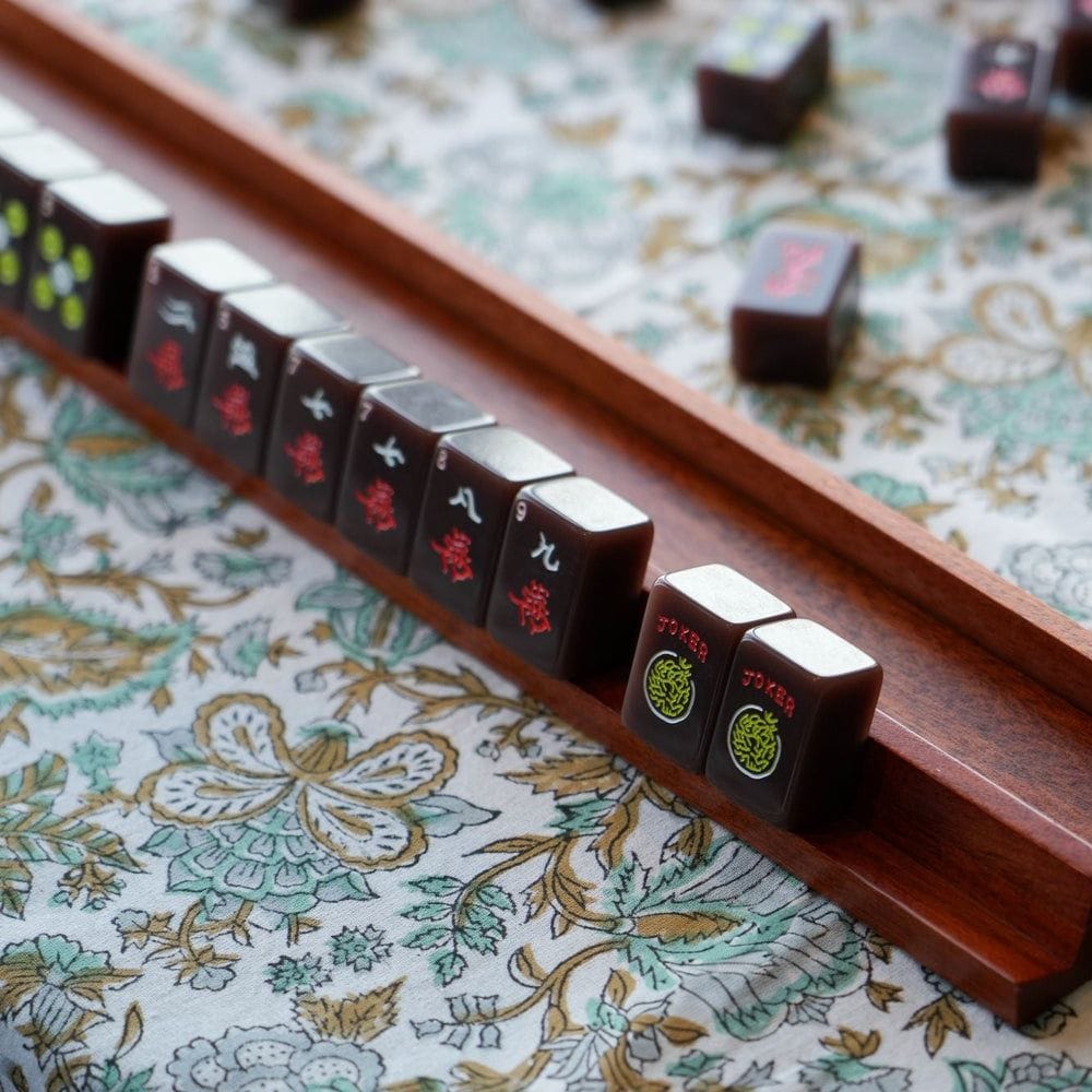 Willow Mahjong Tile Set