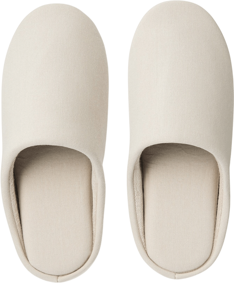 MUJI cotton slippers