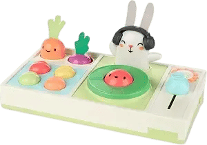 skip hop farmstand "let the beet drop" DJ toy