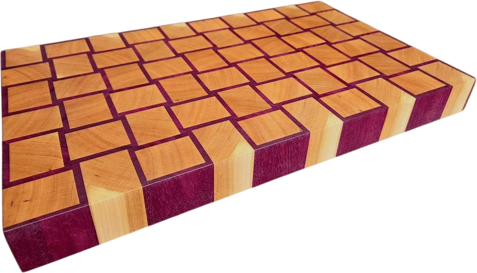 Personalized End Grain Cutting Board