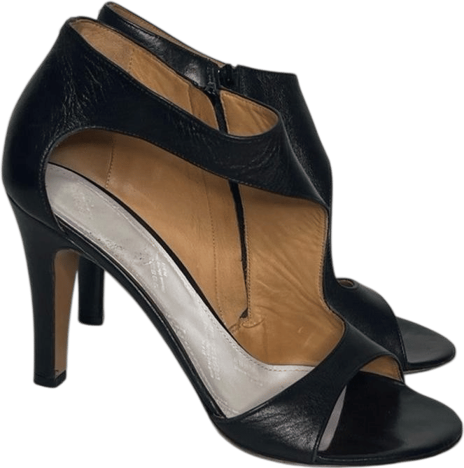 MM6 Maison Margiela Cut-Out Leather Heels