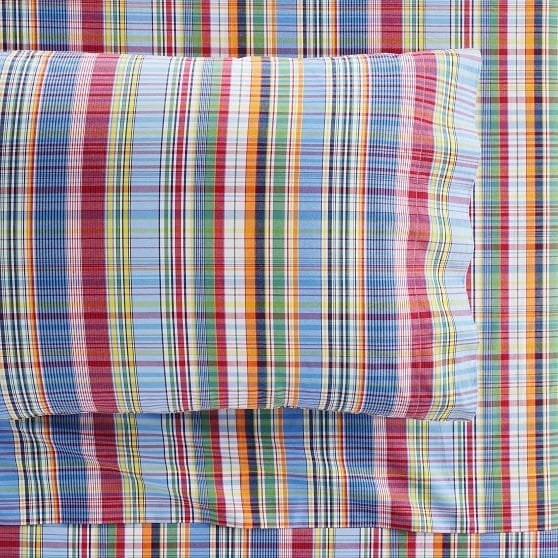 Plaid sheets