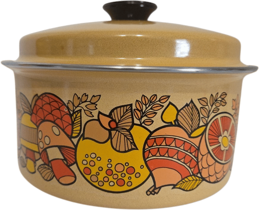 70s Sears Merry Mushroom Cookware Set 