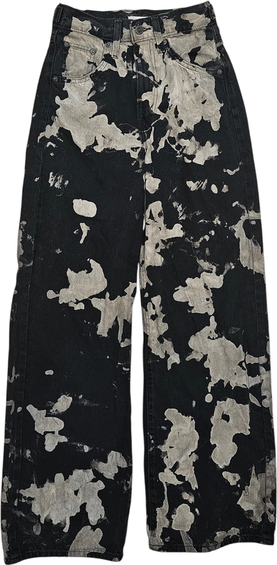 Reworked Acid Wash Levi's Cinch Baggy Jeans