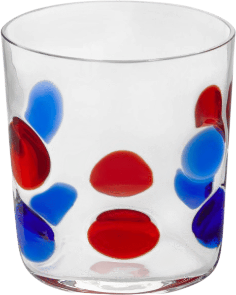 Bora Hand-Blown Murano Glass Tumbler (15oz/440ml)