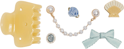 Coastal Cottage Cloud Clip Set