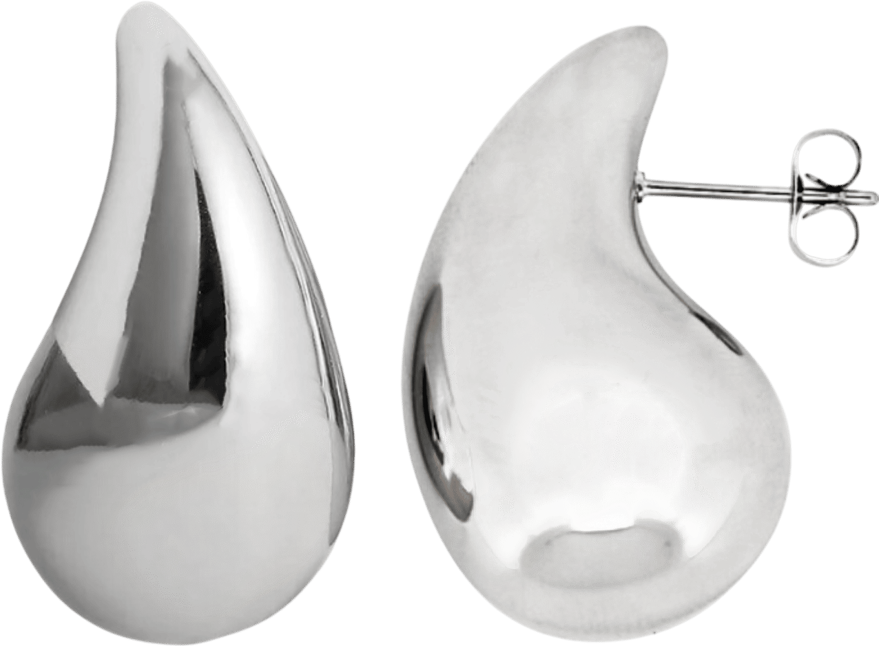 Rellery Silver Droplet Earrings