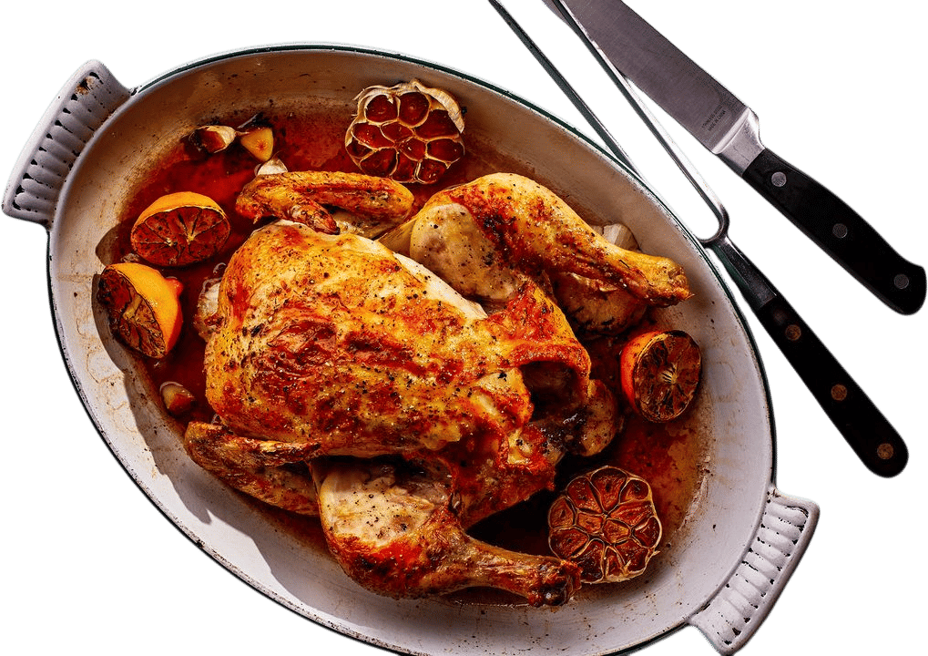 No-Fail Roast Chicken With Lemon and Garlic by Claire Saffitz
