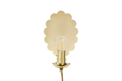 Scalloped Sconce