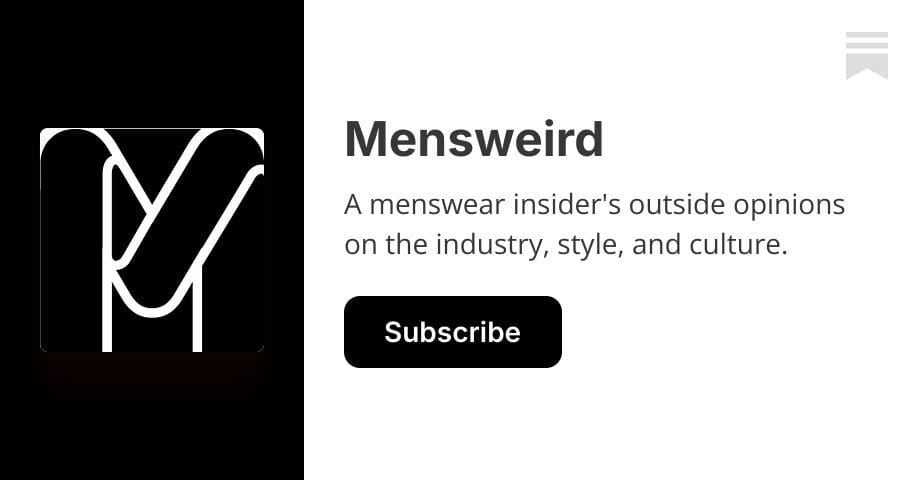 Mensweird (Michael B. Dougherty)