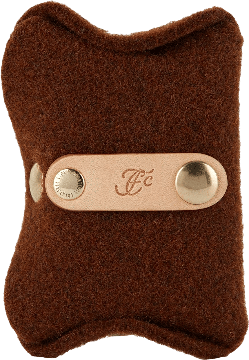 Brown Poop Bag Pouch