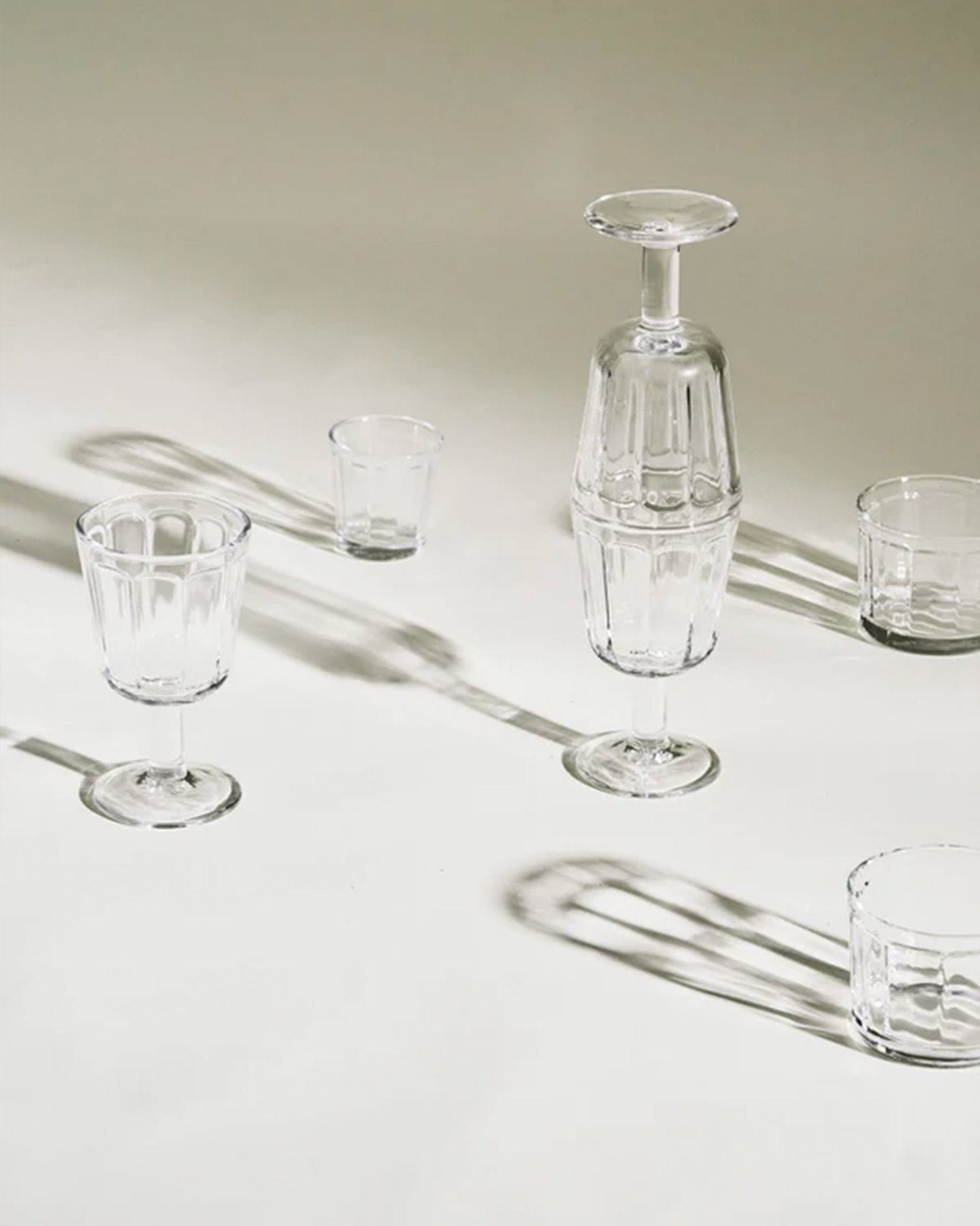 Surface glassware by Sergio Herman for Serax