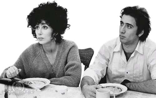 In Moonstruck (1987) – the oatmeal / steak / pasta / espresso scenes
