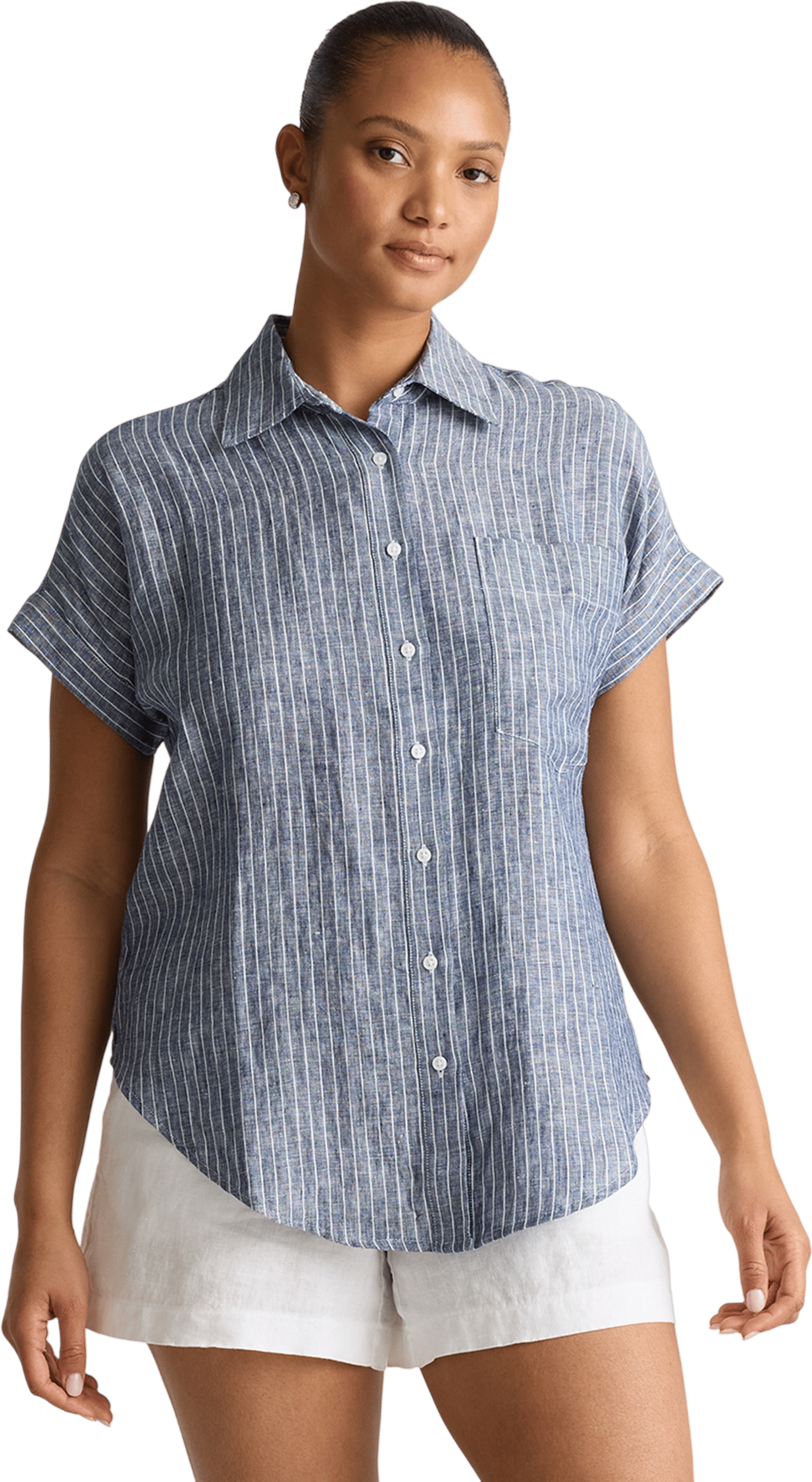 Quince 100% European Linen Camp Shirt