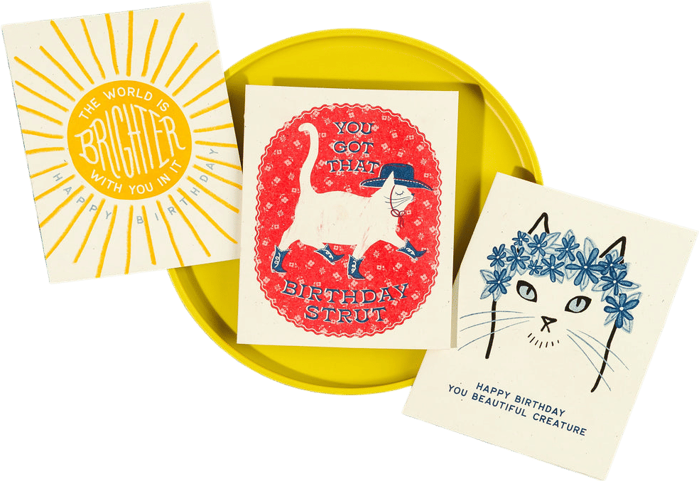 Buying greeting cards in bulk