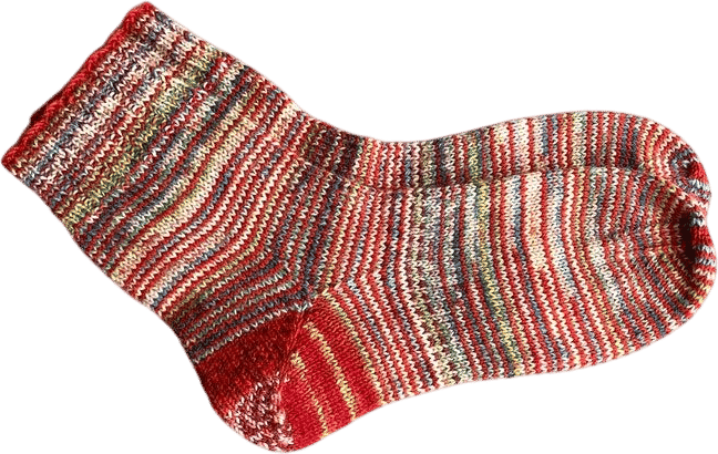 Colorful Thin Woll Socks Hand Knitted for Adults - Etsy