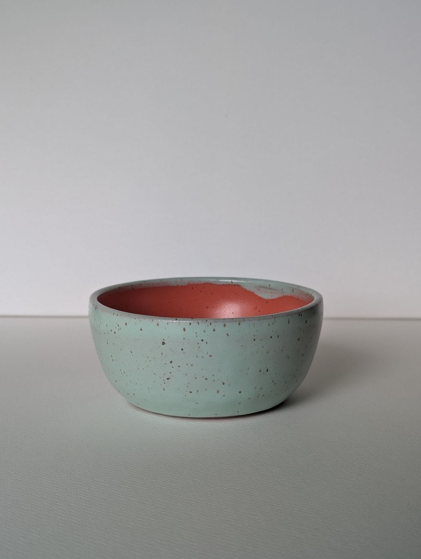 Handmade speckled pottery and dinnerware by Christina Kosinski