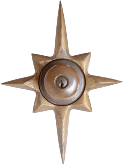 Antique Sunburst Doorknob