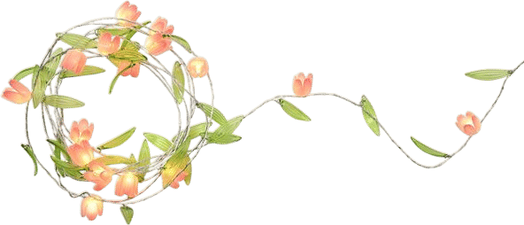 18ct. Pink Flowers LED String Lights by Ashland®