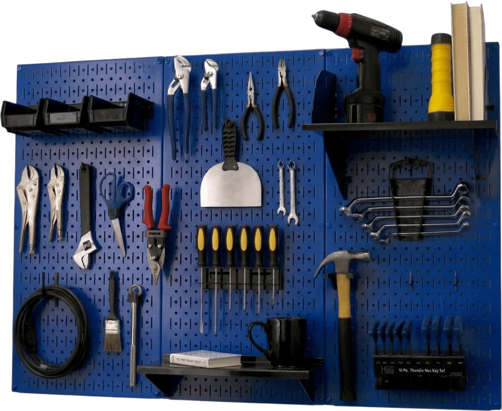 Wall Control Ultimate Metal Pegboard Organizer Kit