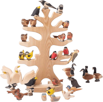 Ostheimer Wooden Bird Tree