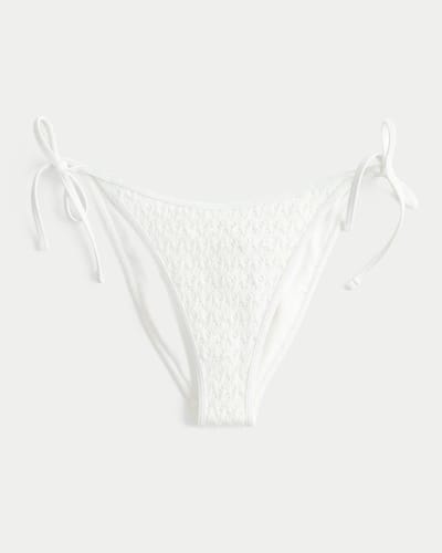 Crochet-Style Sequin Bikini Bottom