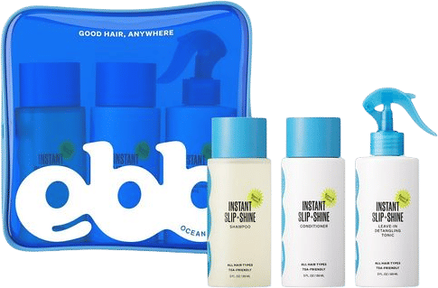 Mini Instant Slip & Shine Hydrating Hair Set