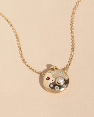 Reliquary Pendant Necklace