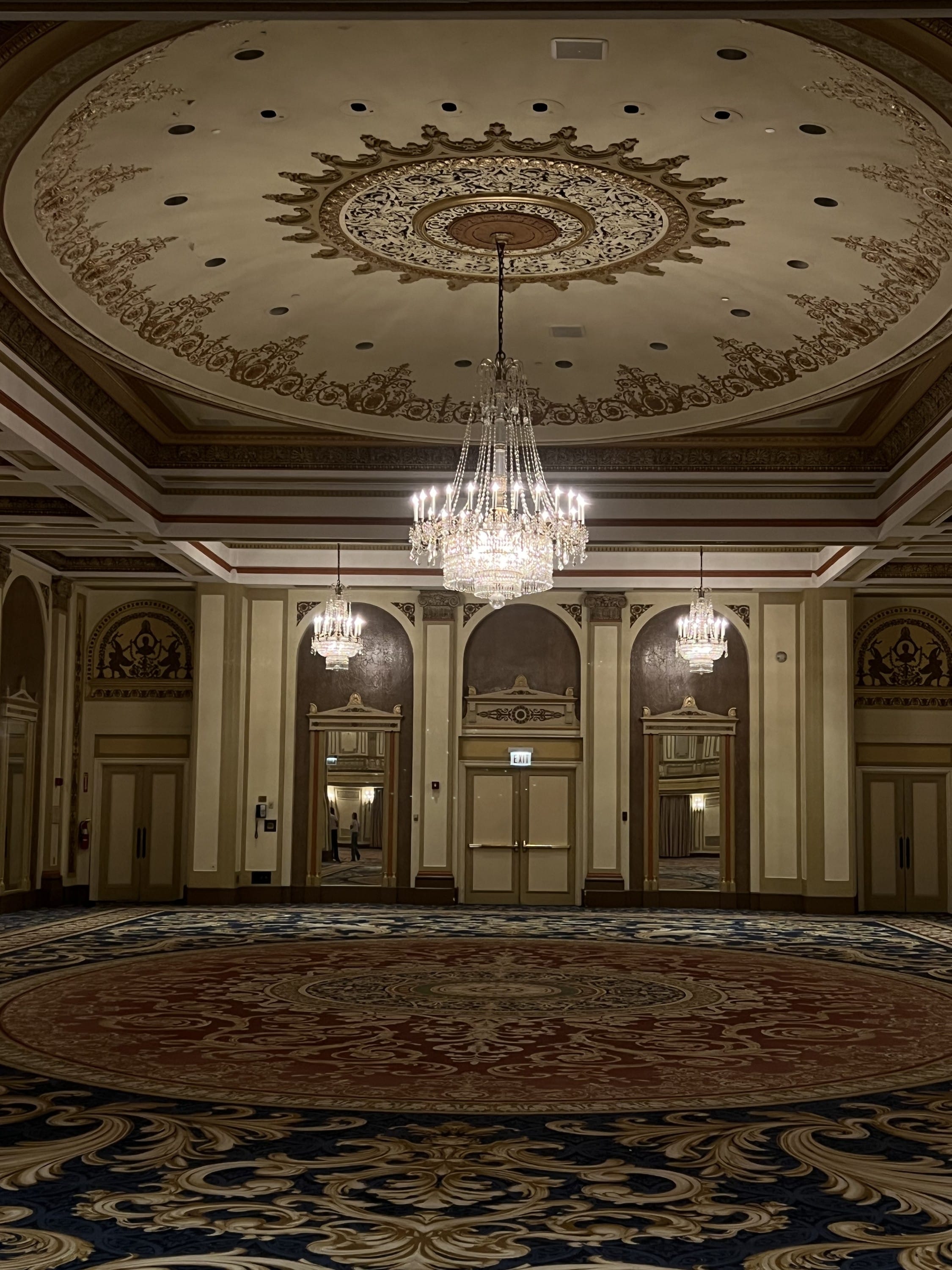 Sneaking Into Hotel Ballrooms